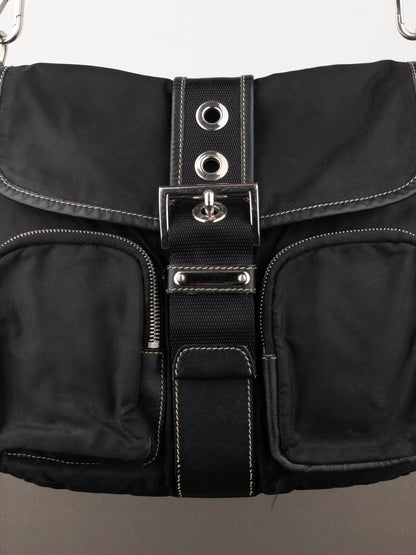 Prada 2000s ‘Moon’ Crossbody Cargo Bag