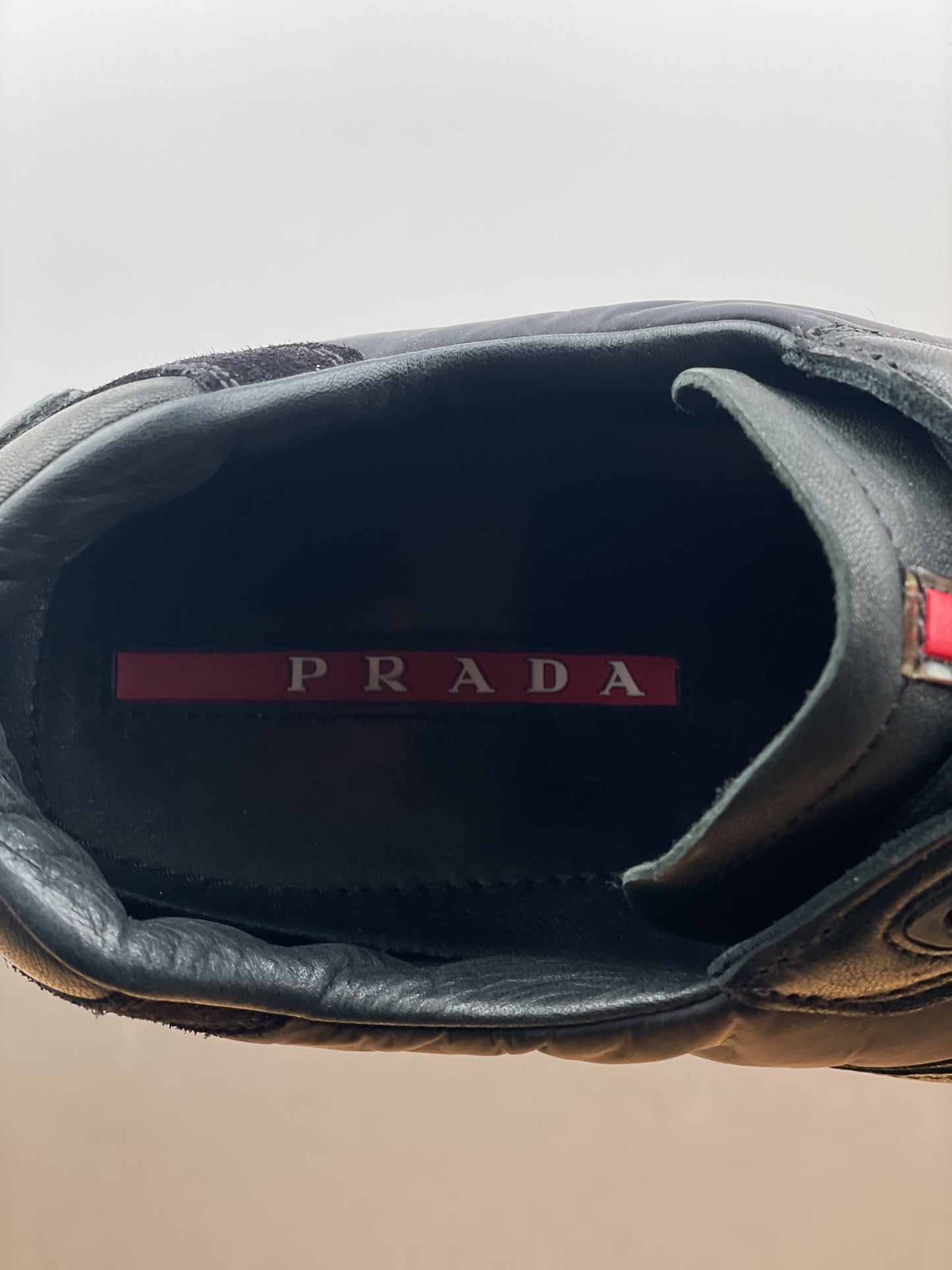 Prada 2000s Car Shoe Low-Top Driving Sneaker