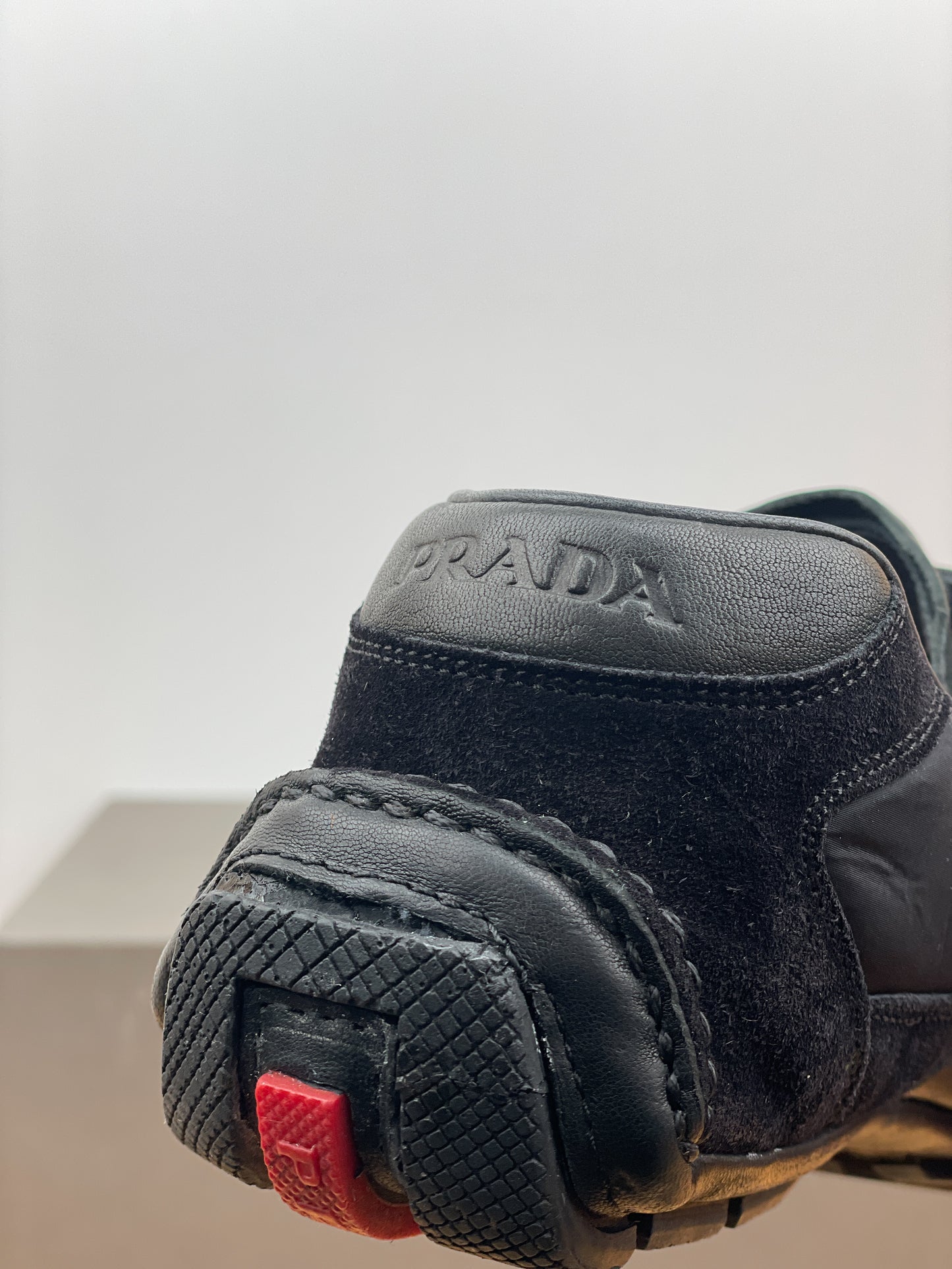 Prada 2000s Car Shoe Low-Top Driving Sneaker