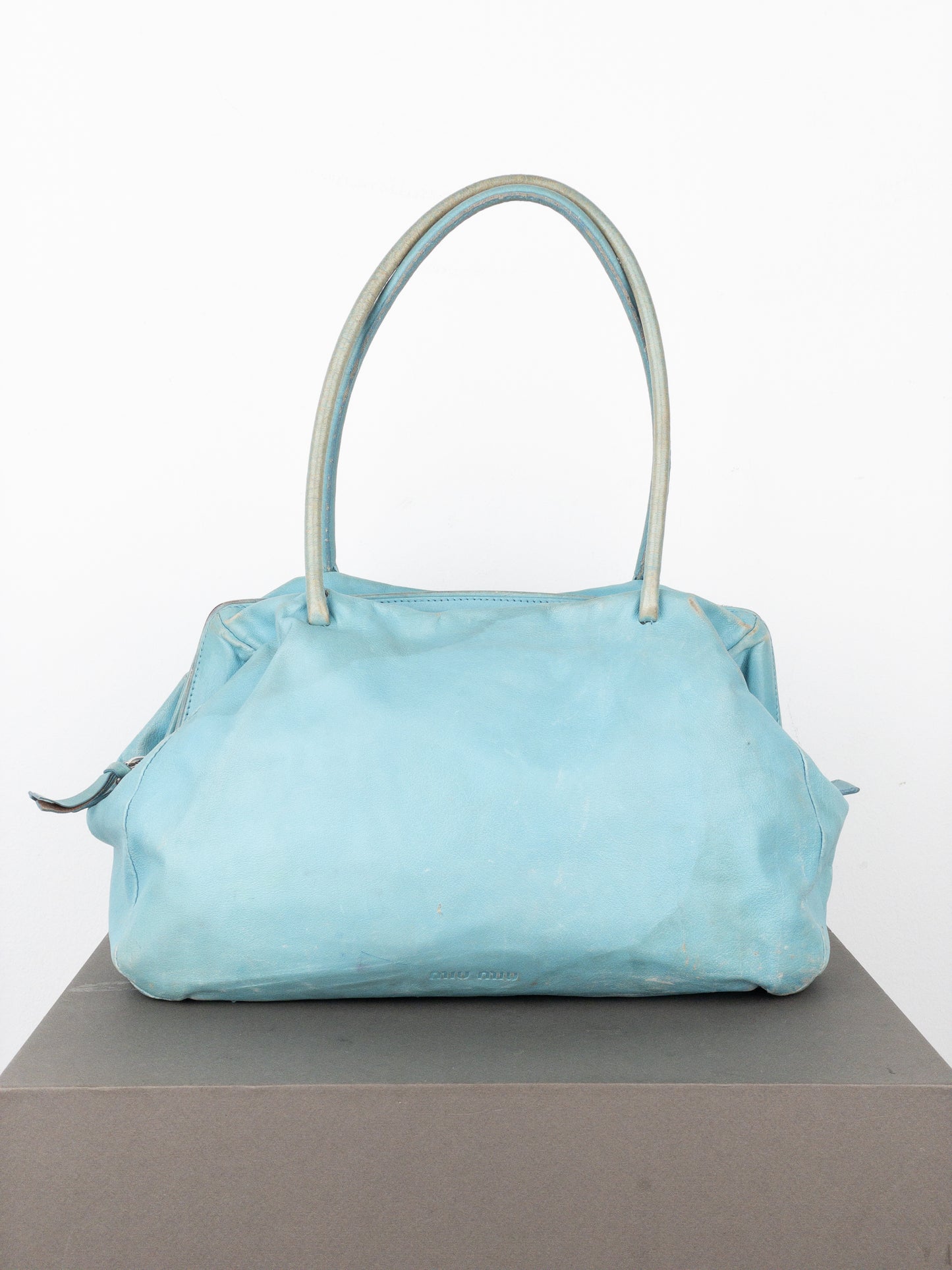 Miu Miu 2000s Leather Shoulder Bag