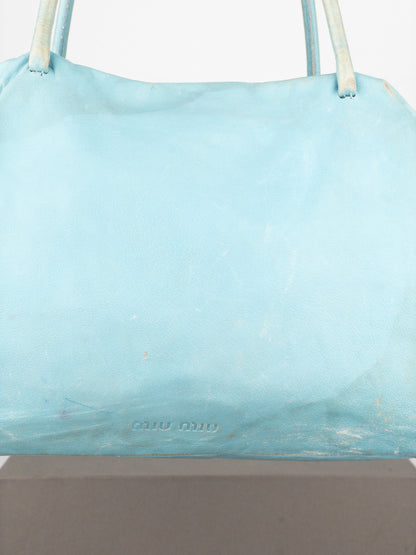 Miu Miu 2000s Leather Shoulder Bag