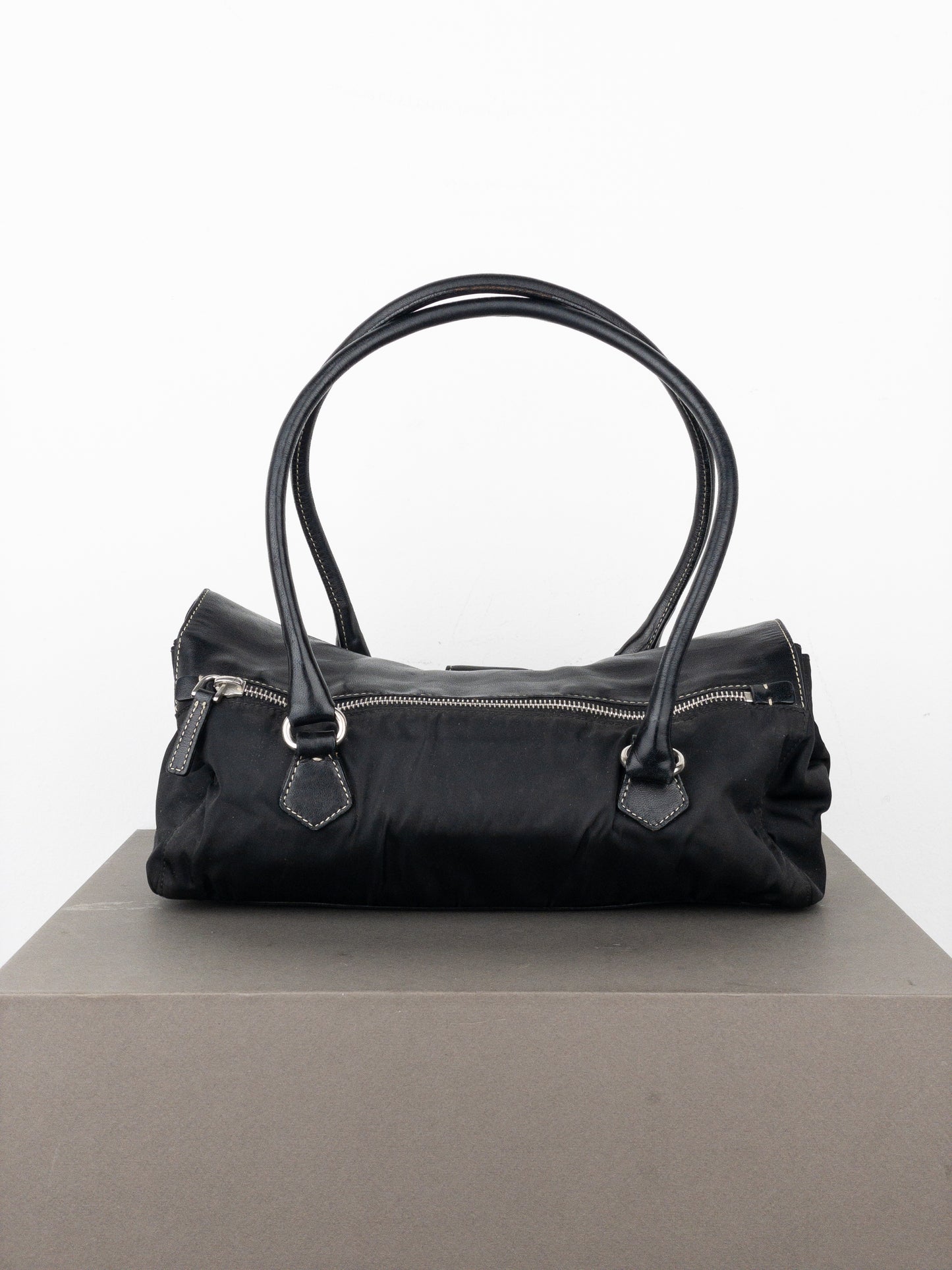 Prada 2000s ‘Easy’ Sybille East-West Baguette Shoulder Bag