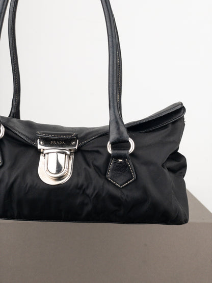 Prada 2000s ‘Easy’ Sybille East-West Baguette Shoulder Bag