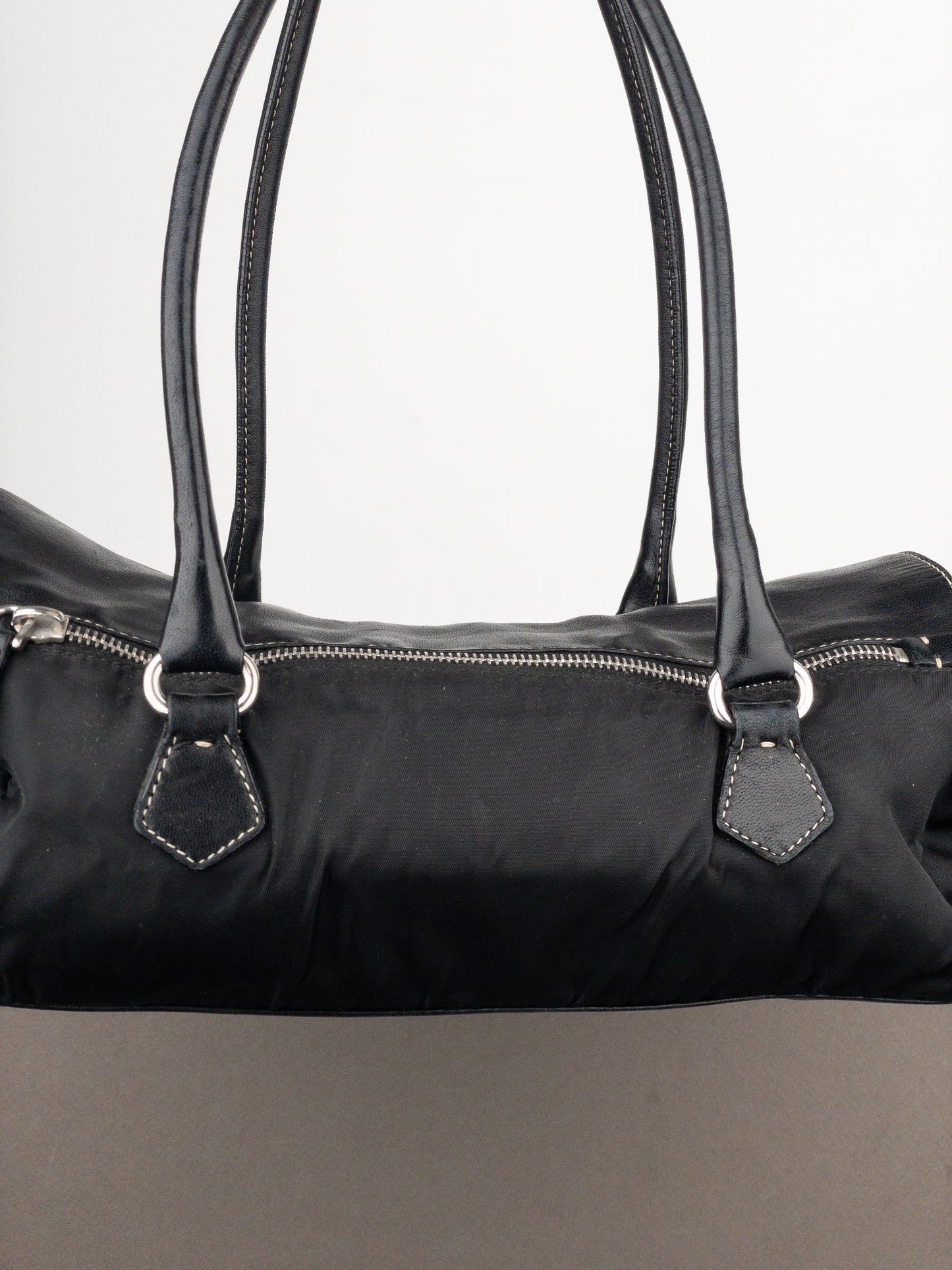 Prada 2000s ‘Easy’ Sybille East-West Baguette Shoulder Bag