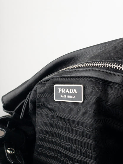 Prada 2000s ‘Easy’ Sybille East-West Baguette Shoulder Bag