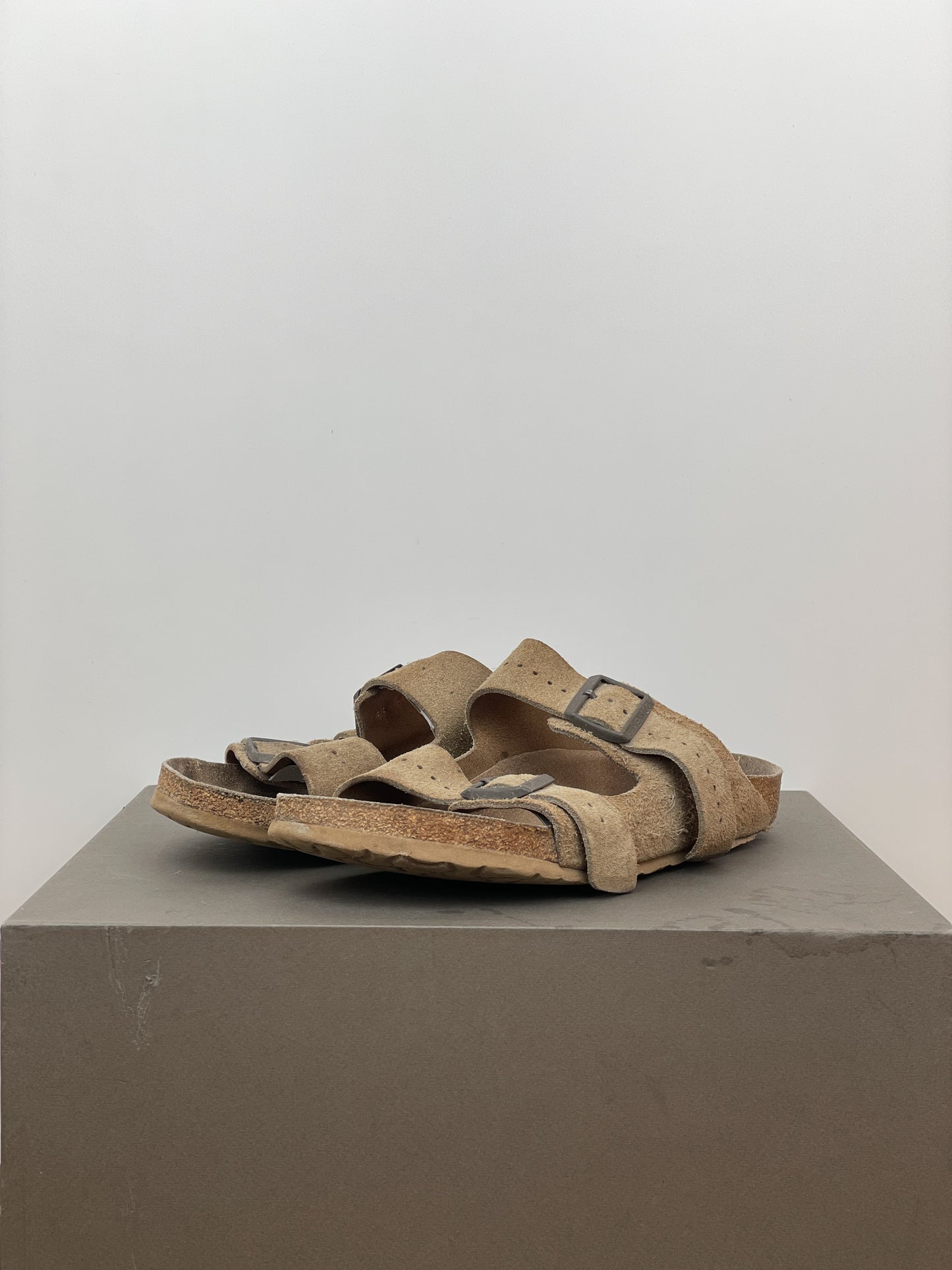 Rick Owens x Birkenstock Suede Arizona Sandal Slides