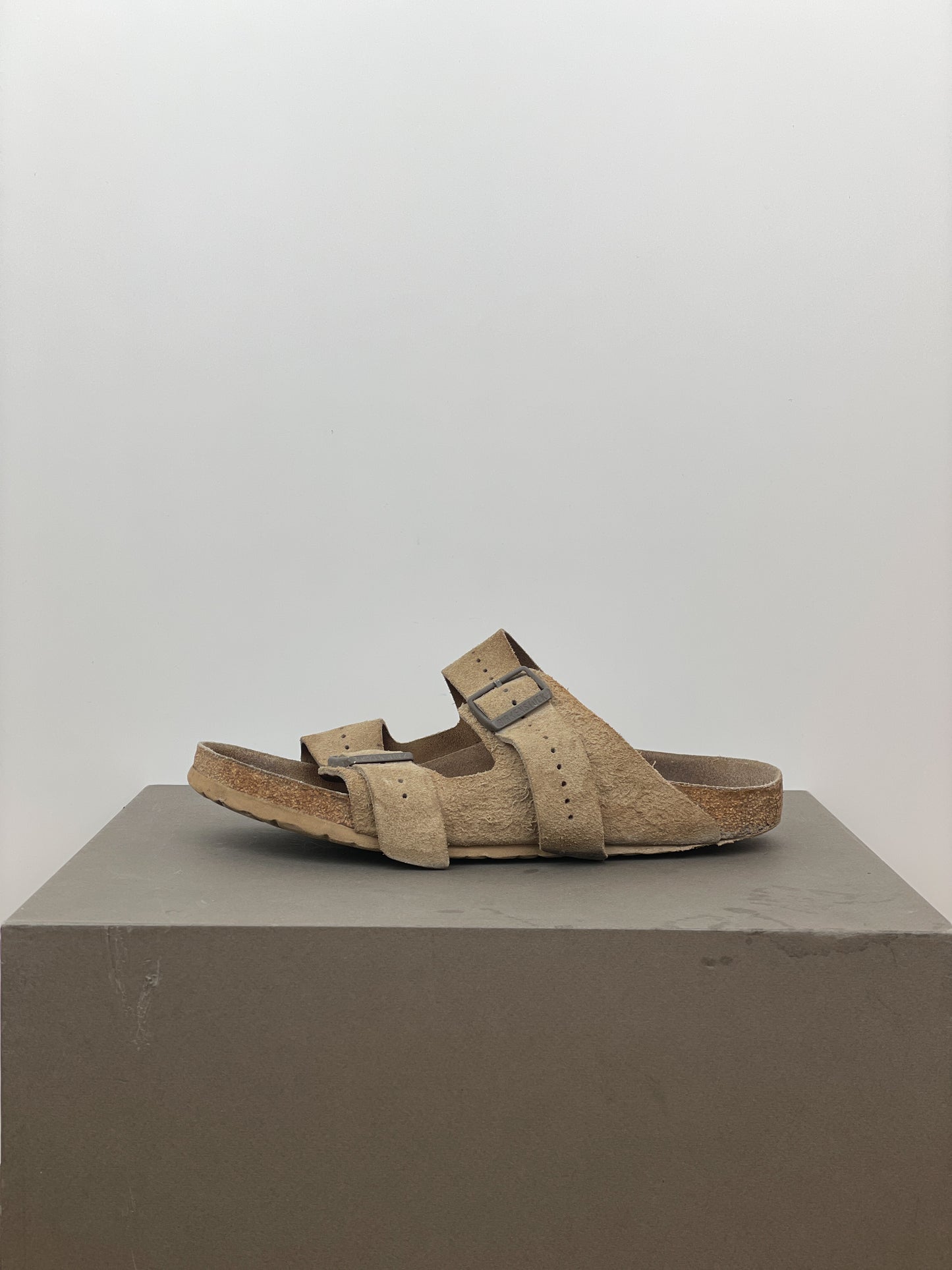 Rick Owens x Birkenstock Suede Arizona Sandal Slides