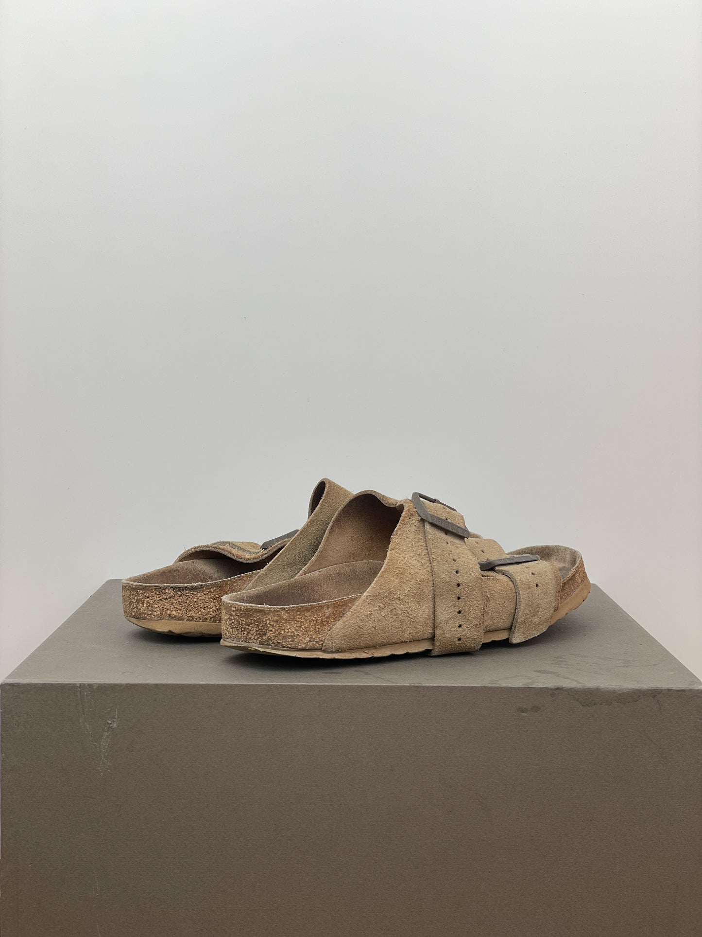 Rick Owens x Birkenstock Suede Arizona Sandal Slides
