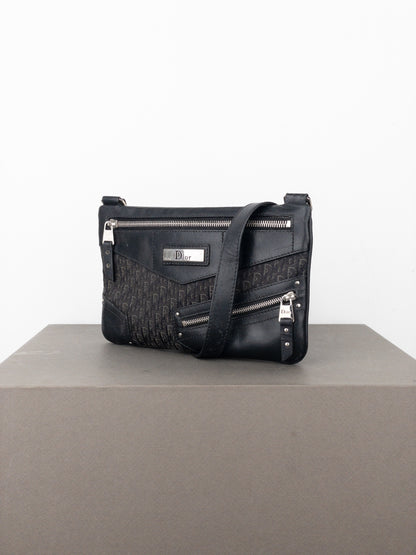 Dior by Galliano SS02 ‘Street Chic’ Diorissimo Monogram Trotter Crossbody Bag