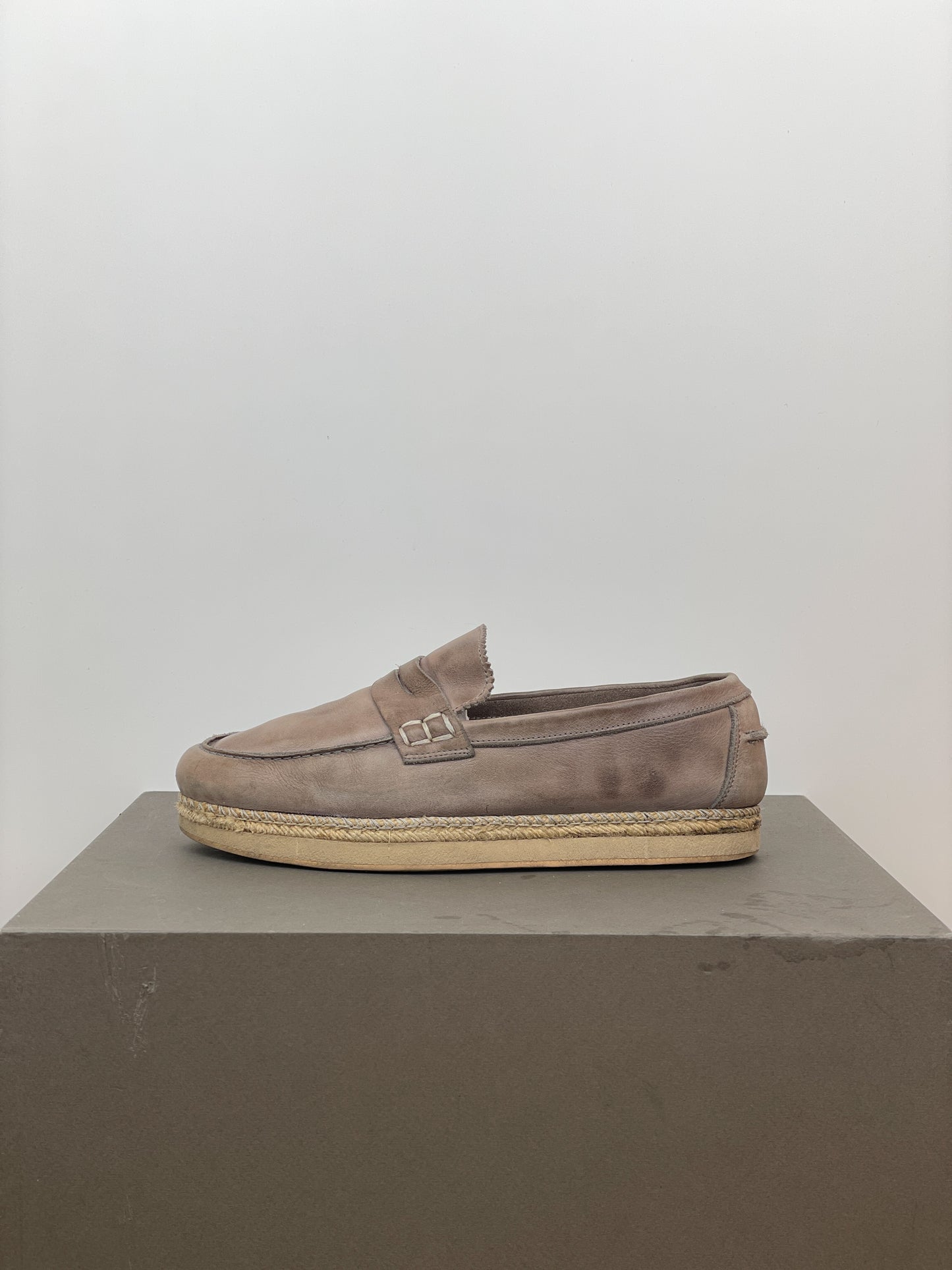 Miu Miu Boat Shoe Penny Loafers