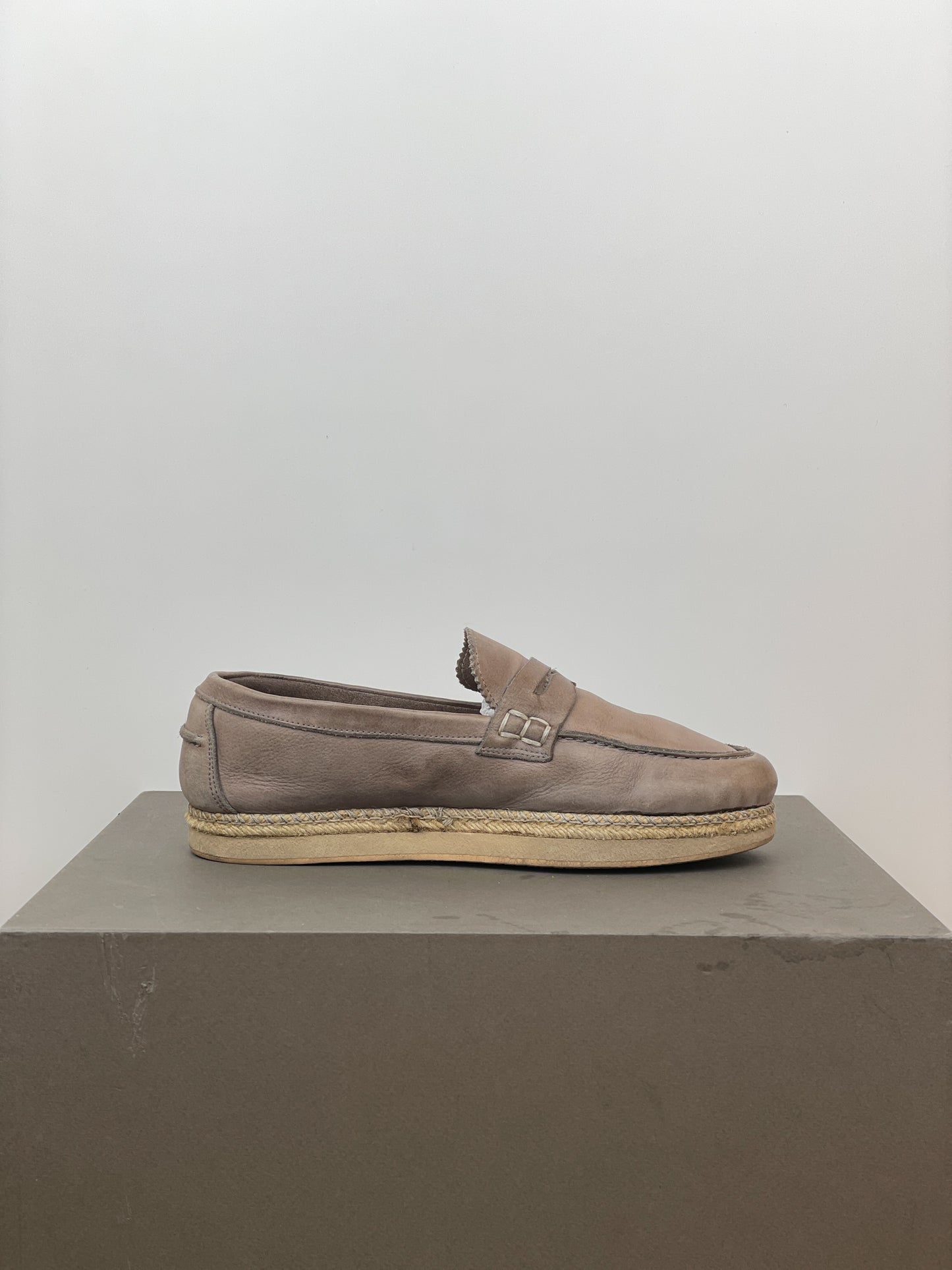 Miu Miu Boat Shoe Penny Loafers
