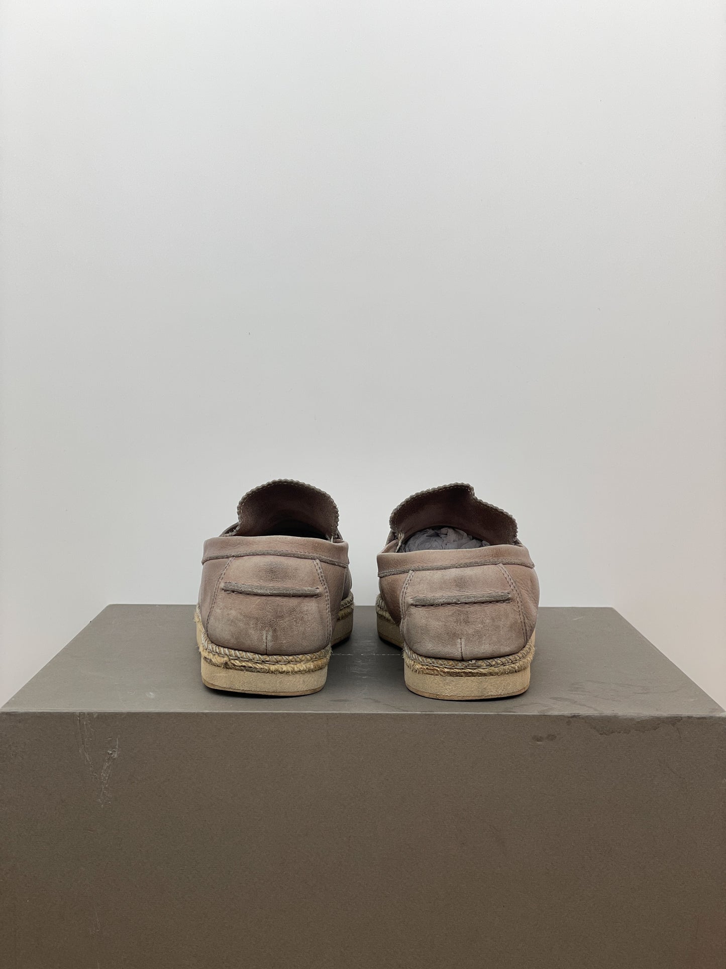 Miu Miu Boat Shoe Penny Loafers