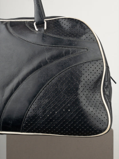 Prada SS00 Bowling Leather Shoulder Bag