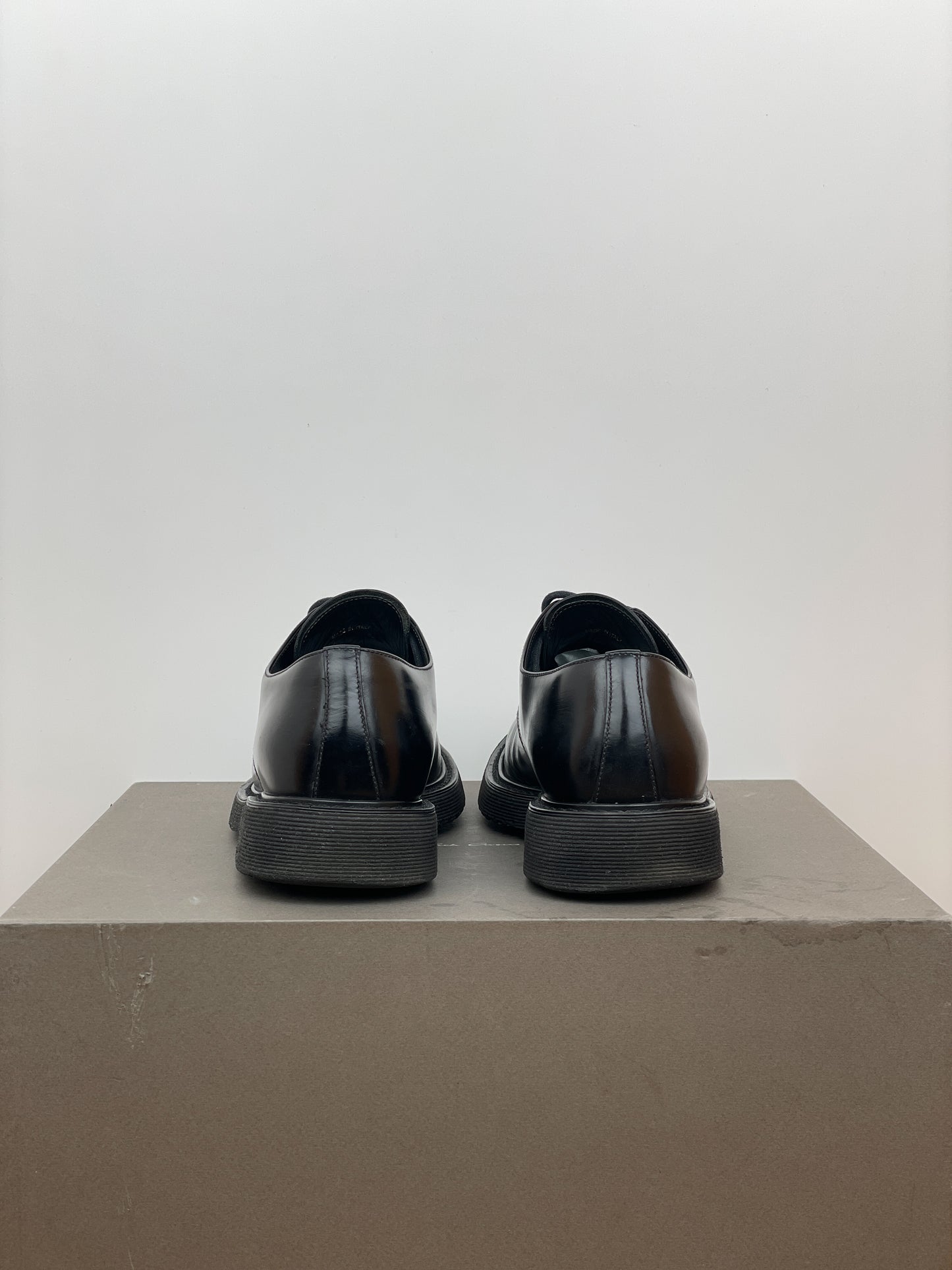 Prada AW21 Chunky Platform Derby Shoes
