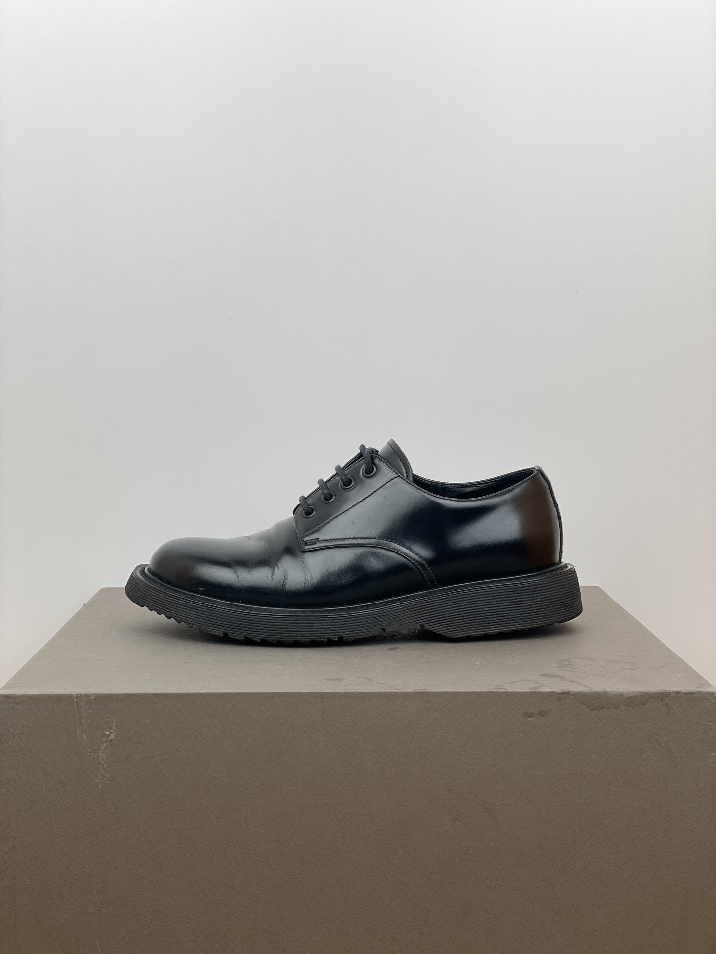 Prada AW21 Chunky Platform Derby Shoes