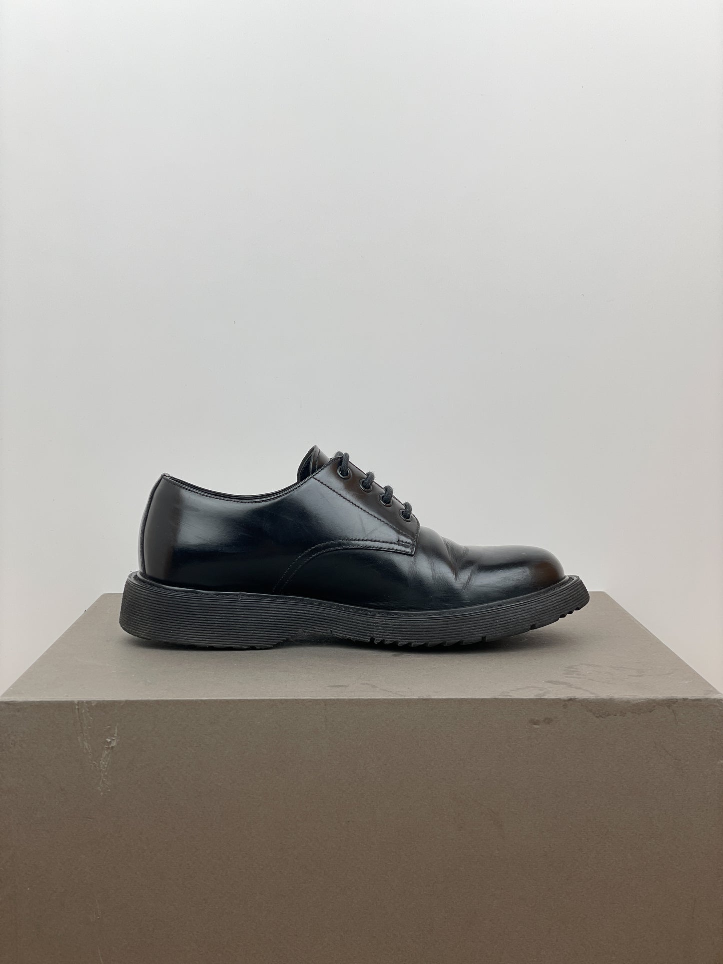 Prada AW21 Chunky Platform Derby Shoes