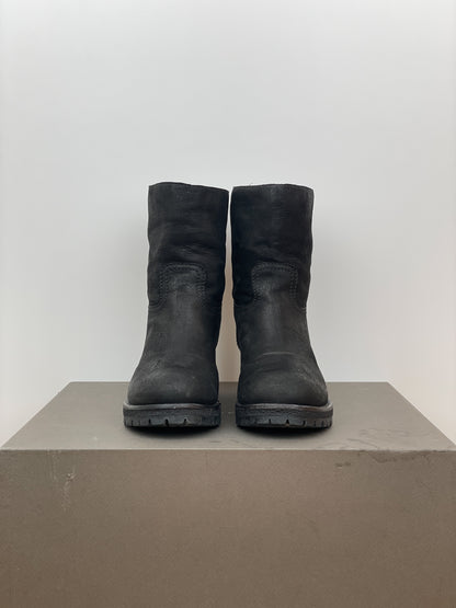 Prada AW99 Lugsole Biker Ankle Work Boots