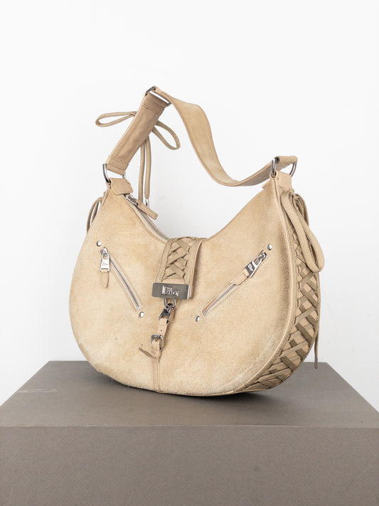 Dior by Galliano AW02 ‘Admit It’ Corset Lace Up Shoulder Bag