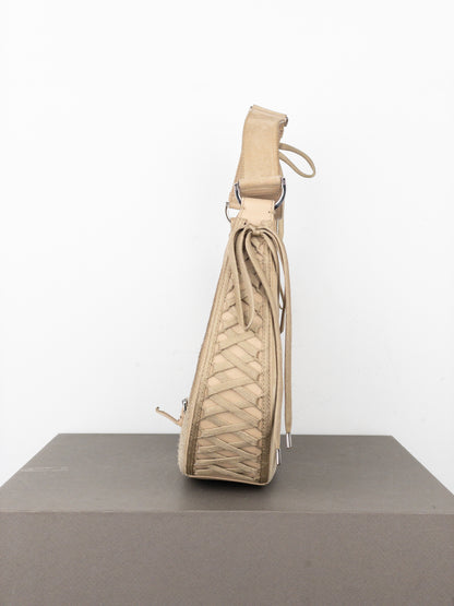 Dior by Galliano AW02 ‘Admit It’ Corset Lace Up Shoulder Bag