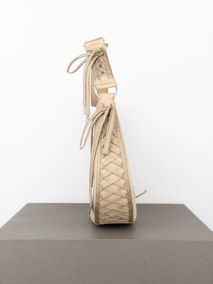 Dior by Galliano AW02 ‘Admit It’ Corset Lace Up Shoulder Bag