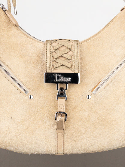 Dior by Galliano AW02 ‘Admit It’ Corset Lace Up Shoulder Bag