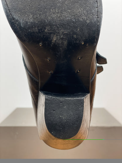 Celine SS19 Multi-Buckle Berlin Western Boots