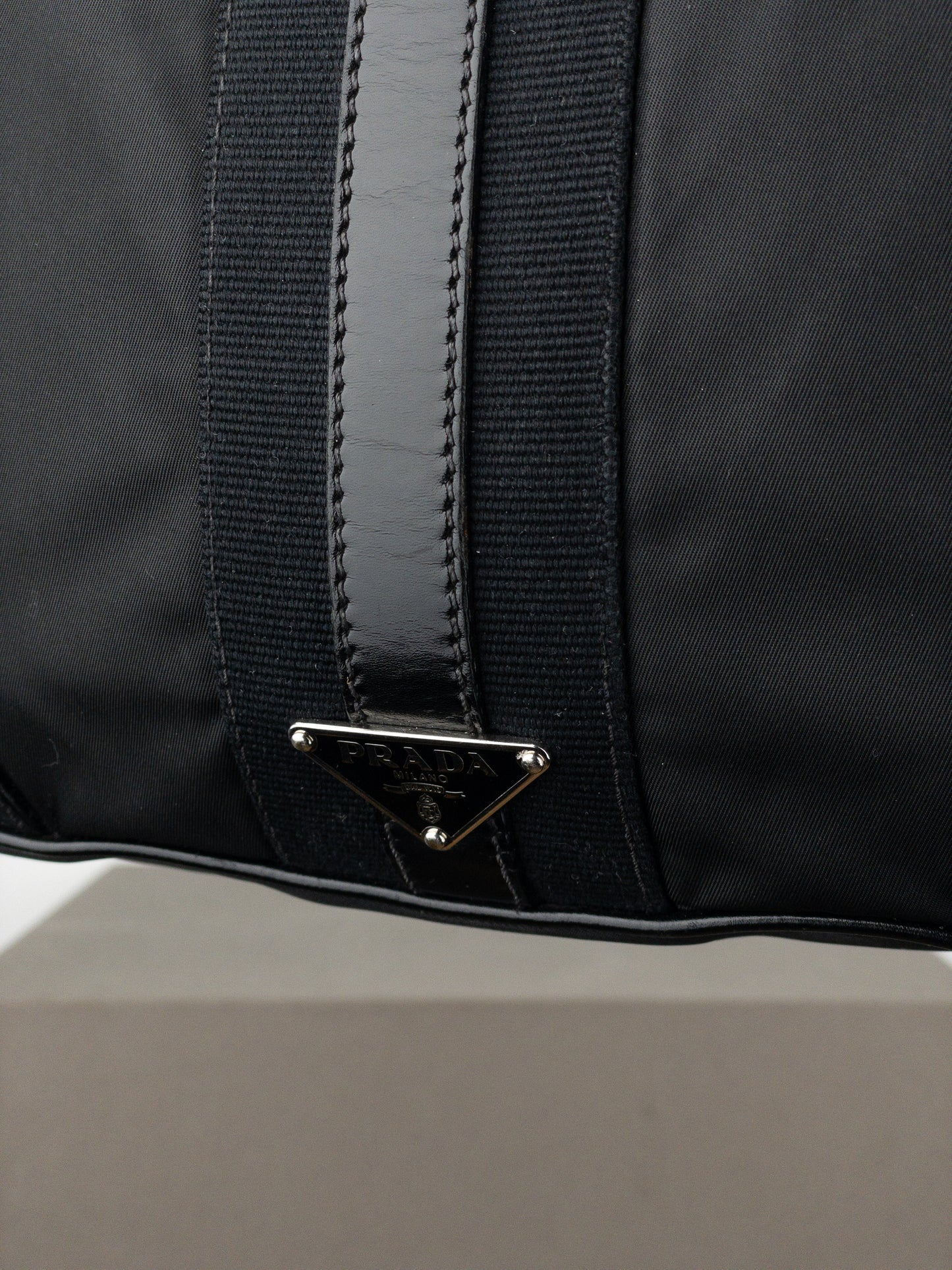 Prada 2000s Tessuto Hybrid Hobo Shoulder Bag