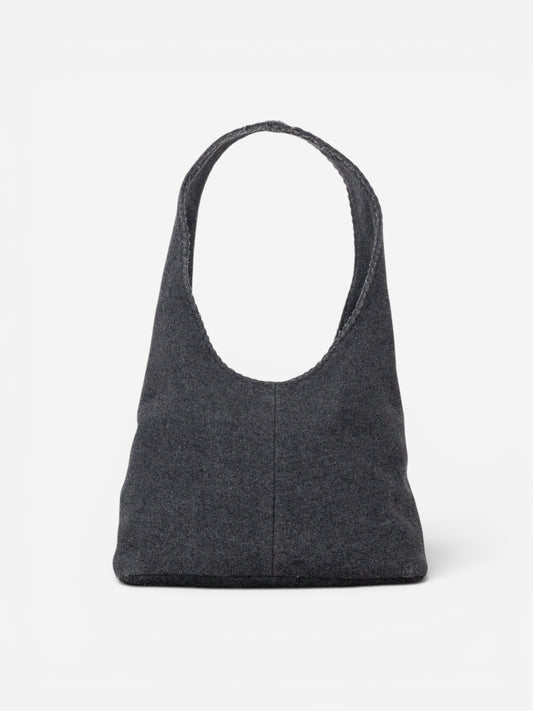 Miu Miu AW99 Felt Bow Hobo Shoulder Bag