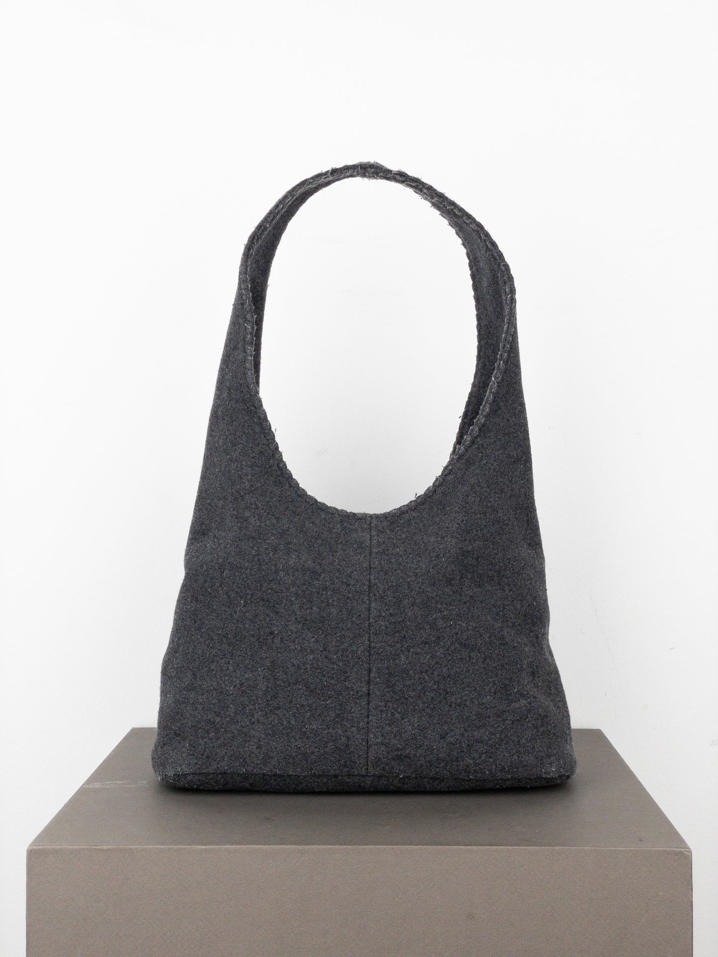 Miu Miu AW99 Felt Bow Hobo Shoulder Bag