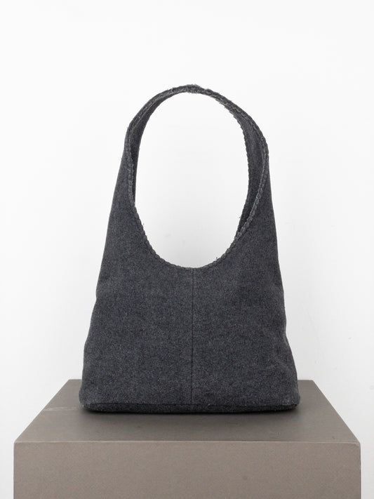 Miu Miu AW99 Felt Bow Hobo Shoulder Bag