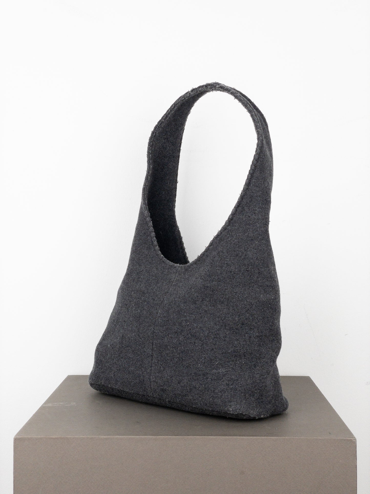 Miu Miu AW99 Felt Bow Hobo Shoulder Bag