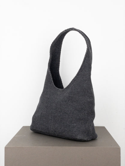 Miu Miu AW99 Felt Bow Hobo Shoulder Bag