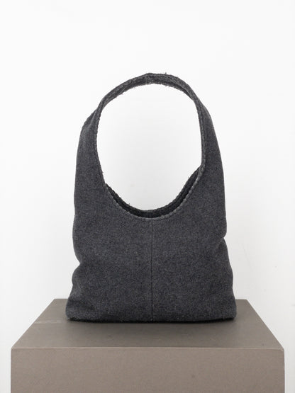 Miu Miu AW99 Felt Bow Hobo Shoulder Bag