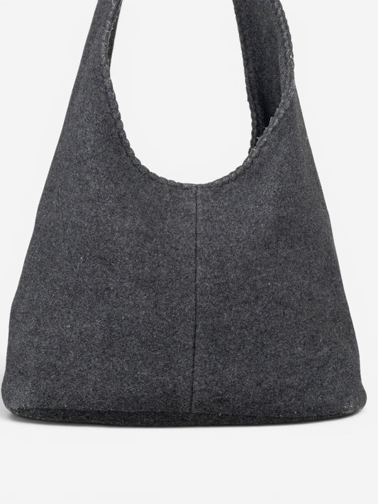 Miu Miu AW99 Felt Bow Hobo Shoulder Bag – photo 6
