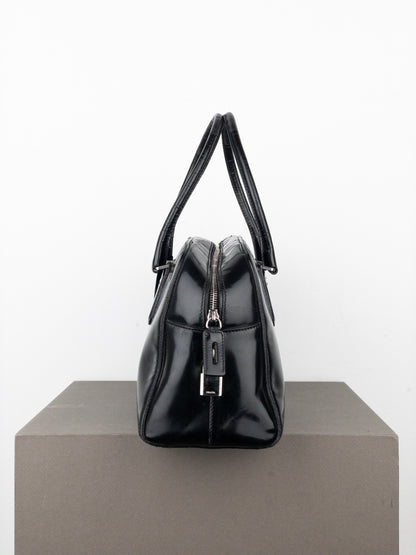 Prada 2000s Bauletto Bowling Shoulder Bag