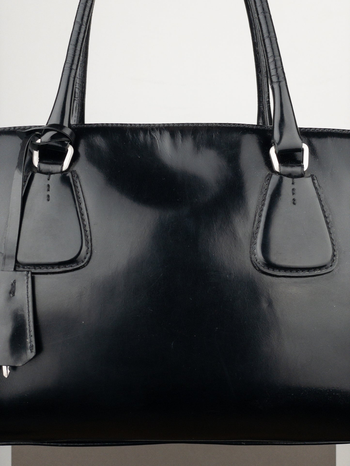 Prada 2000s Bauletto Bowling Shoulder Bag