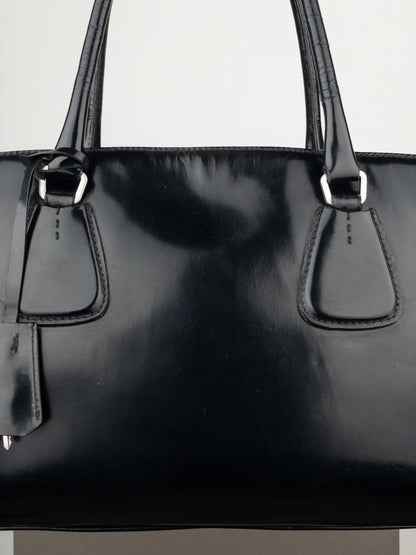 Prada 2000s Bauletto Bowling Shoulder Bag