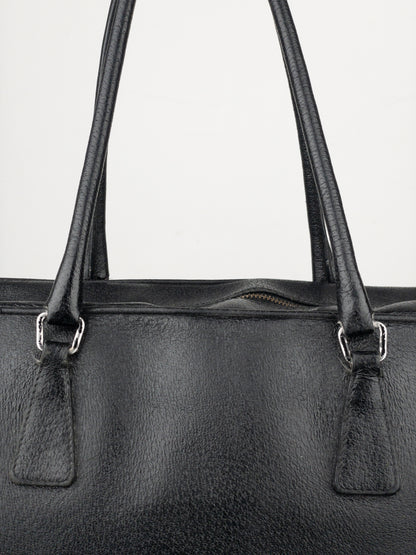 Prada 2000s Bauletto Box Leather Handbag