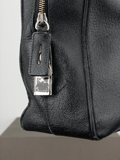 Prada 2000s Bauletto Box Leather Handbag