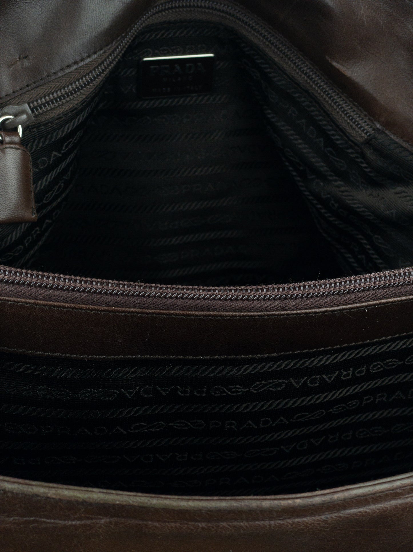 Prada AW96 Chain Leather Shopper Tote Shoulder Bag