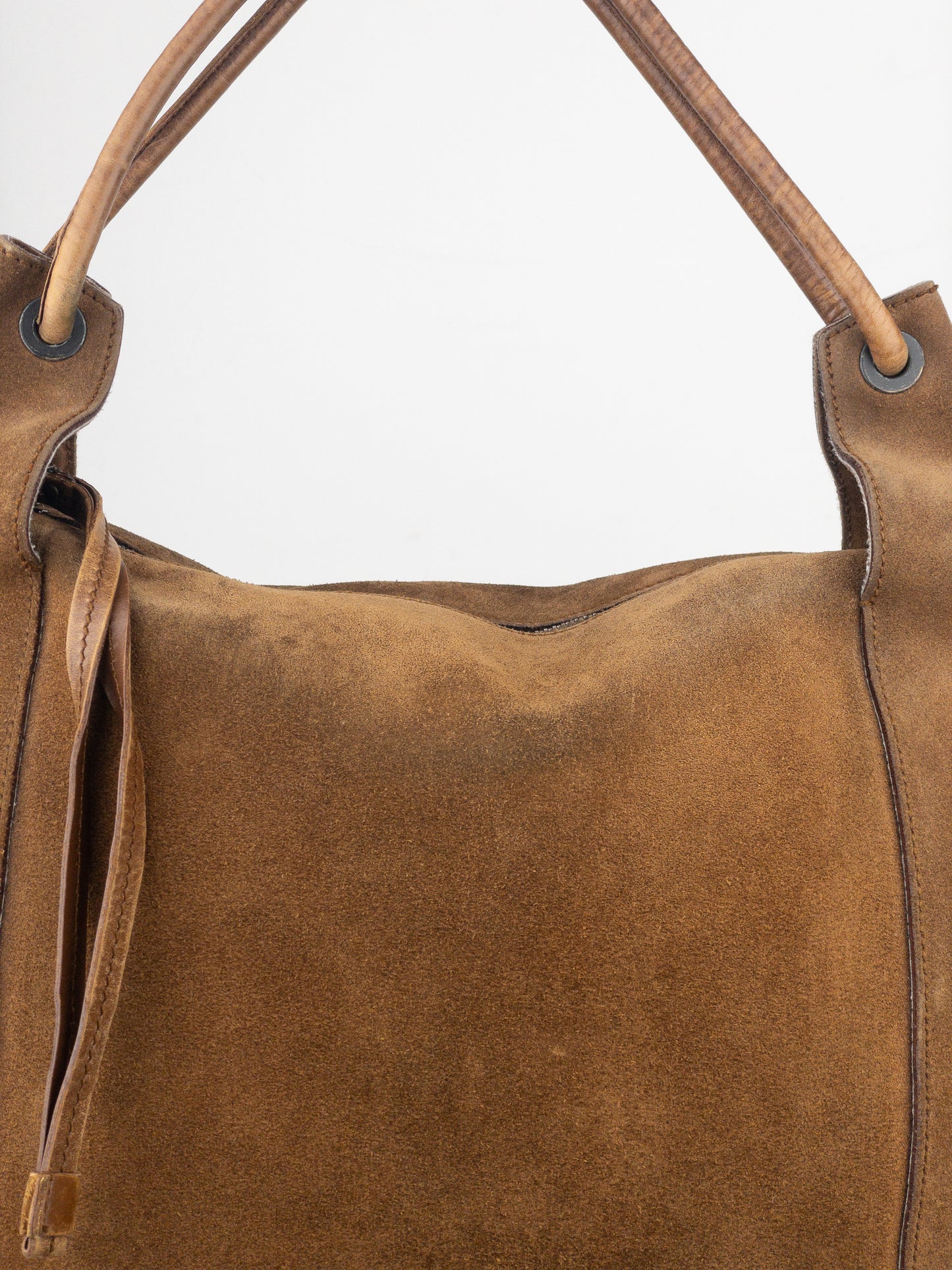 Gucci by Tom Ford 2000s Suede Hobo Shoulder Bag