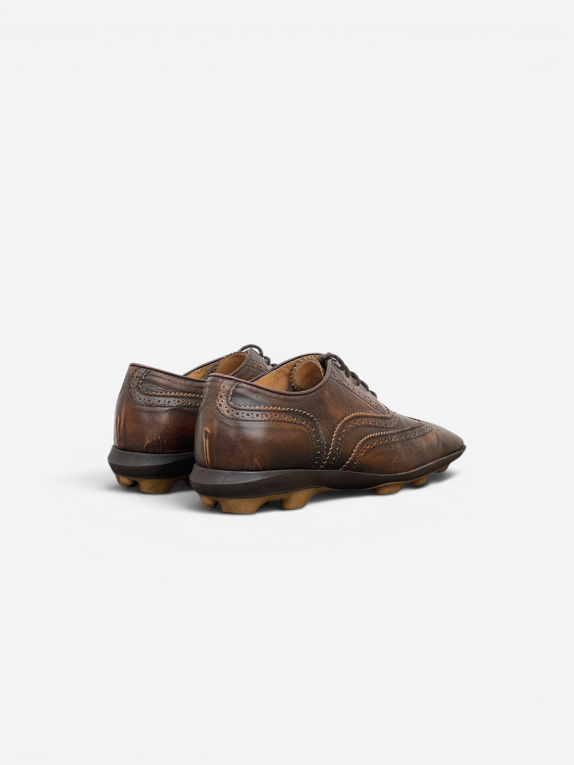 Miu Miu SS99 Square-Toe Spike-Sole Brogue Derbies – photo 2