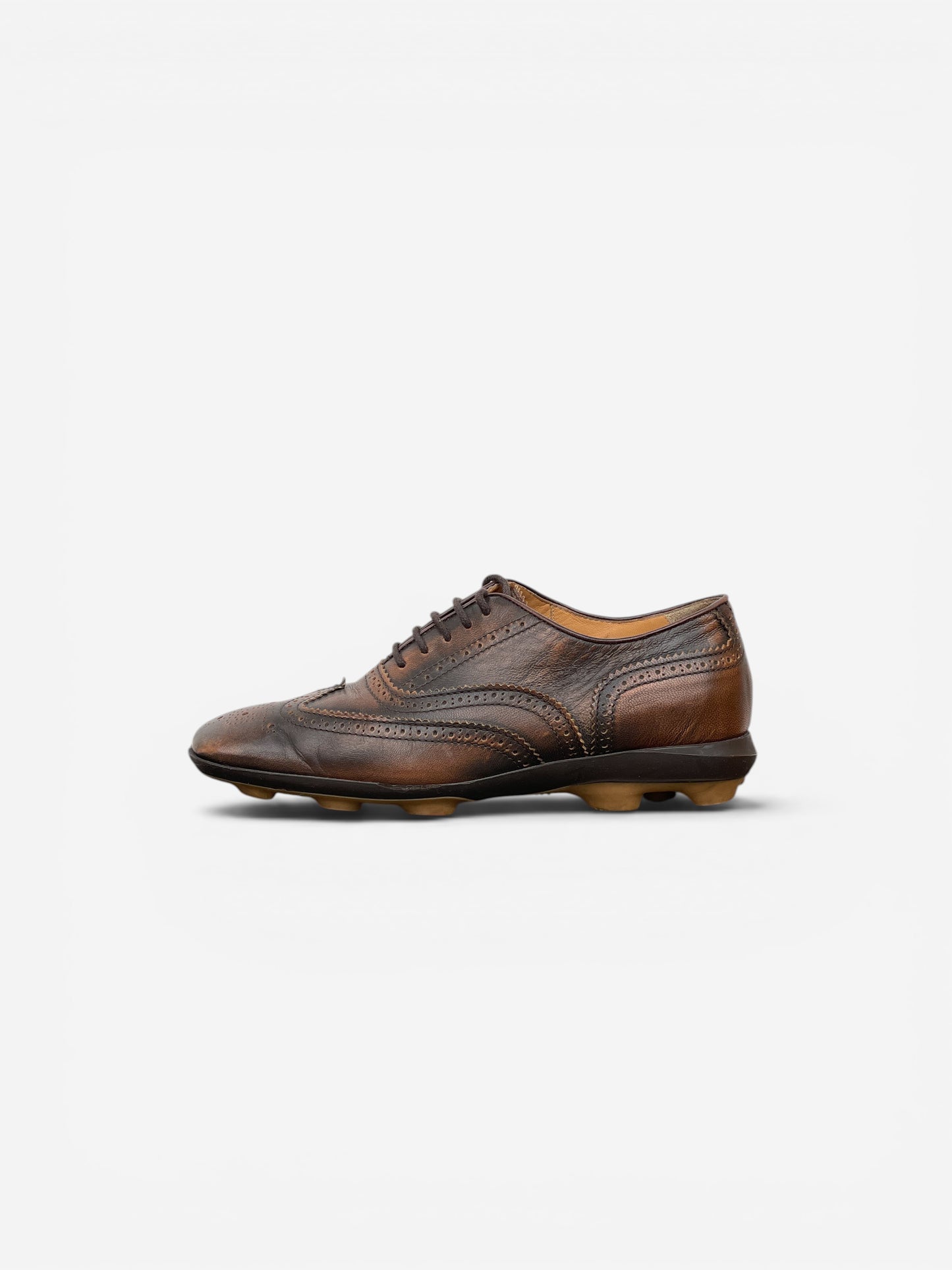 Miu Miu SS99 Square-Toe Spike-Sole Brogue Derbies – photo 3
