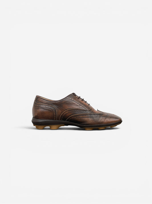 Miu Miu SS99 Square-Toe Spike-Sole Brogue Derbies – photo 4