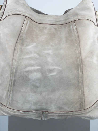 Prada 2000s Scamosciato Suede Hobo Shoulder Bag