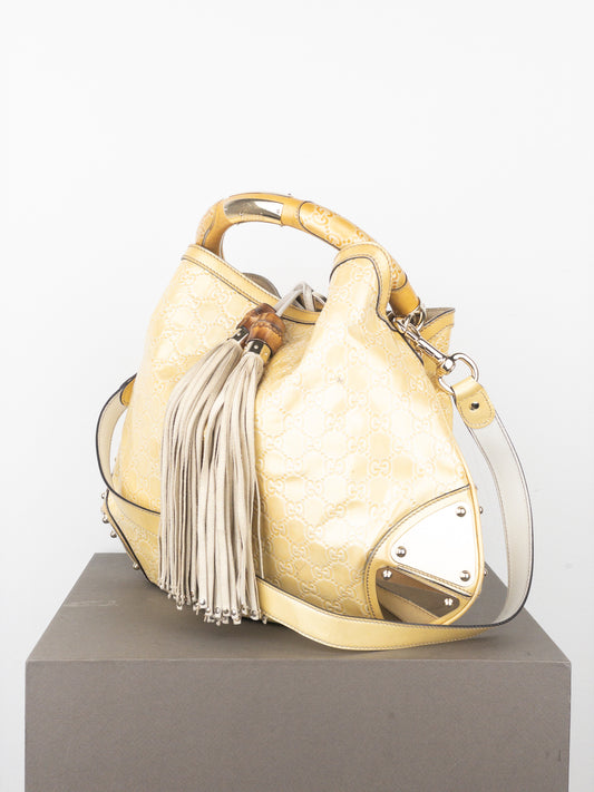 Gucci ‘Indy’ Monogram Hobo Shoulder Bag