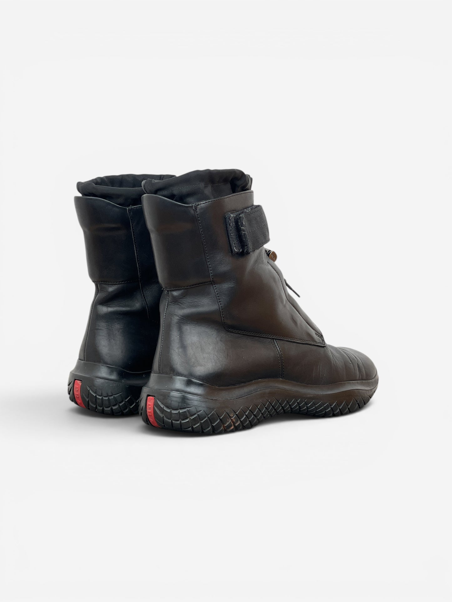 Prada AW99 Square Toe Vibram Combat Boots – photo 2