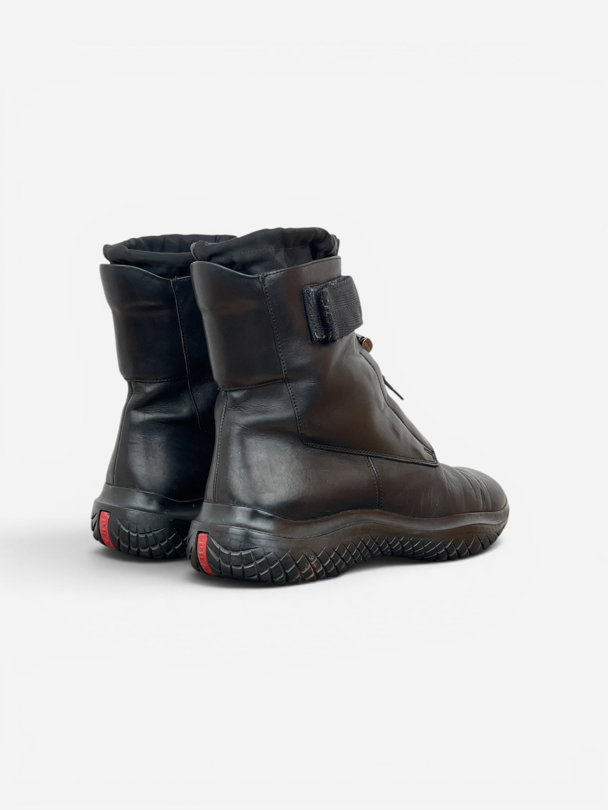 Prada AW99 Square Toe Vibram Combat Boots – photo 2