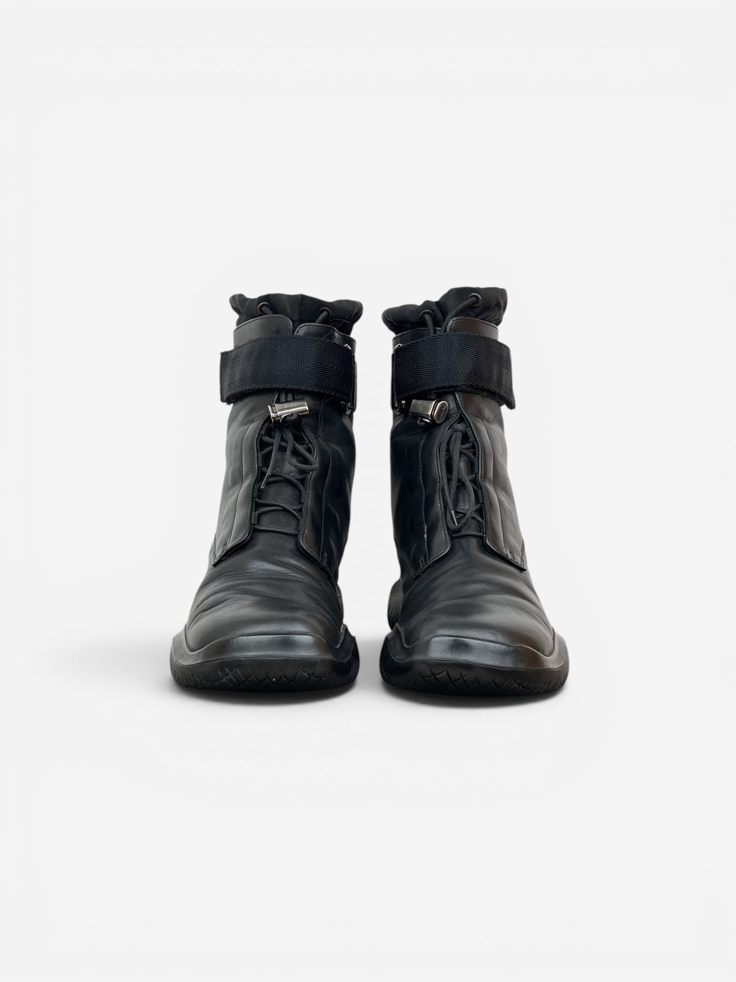 Prada AW99 Square Toe Vibram Combat Boots – photo 5