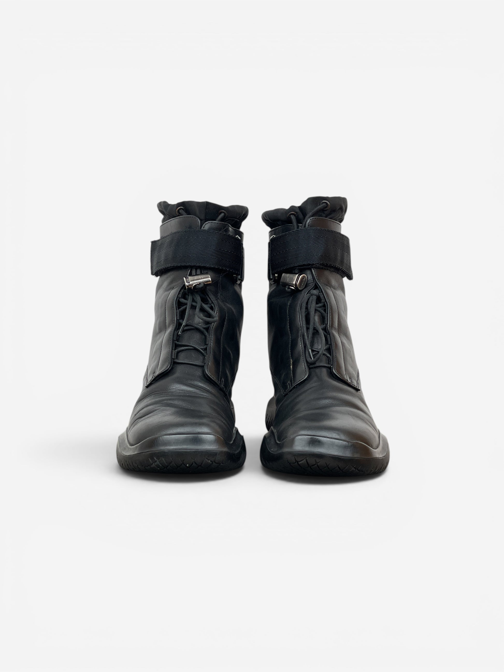 Prada AW99 Square Toe Vibram Combat Boots – photo 5